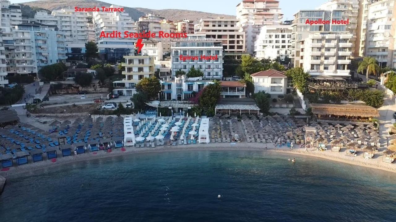 Ardit Seaside Rooms Sarandë Exterior foto